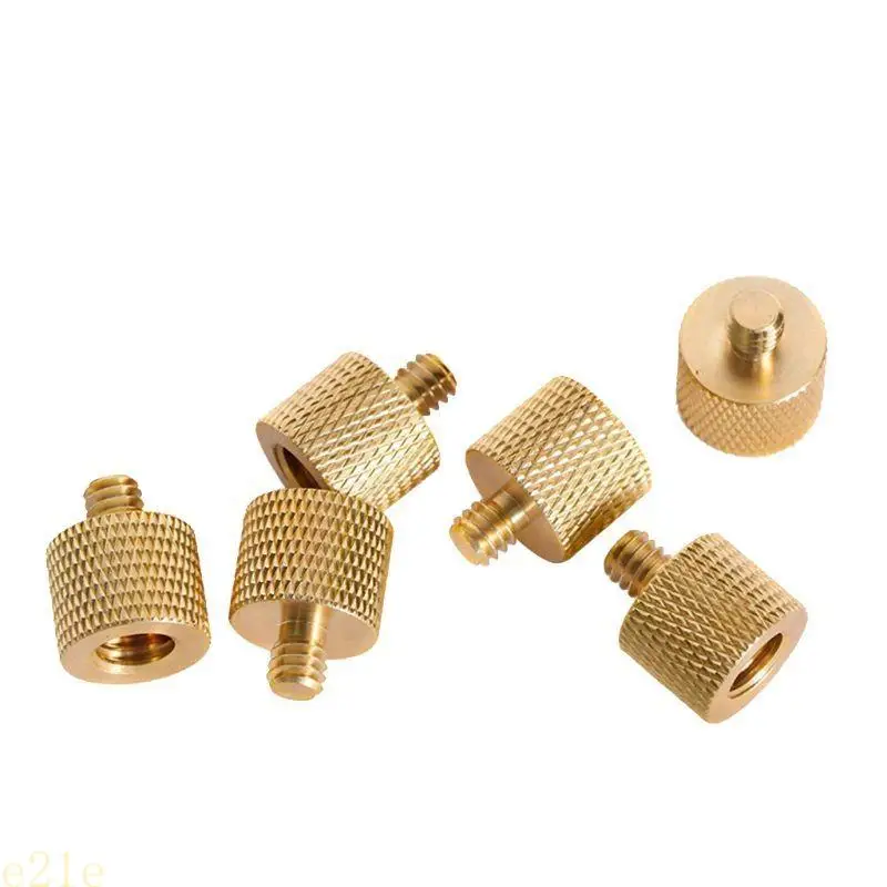 

E21E Металлический одноголовый 1/4 дюйма Женская винтовая резьба преобразование адаптера для кронштейна с камерой