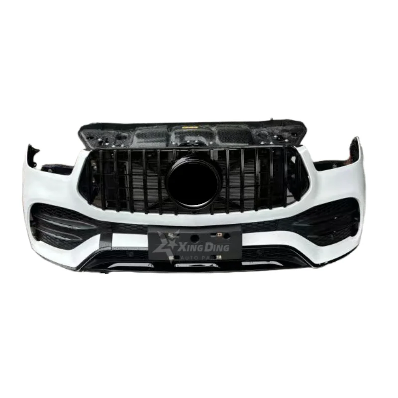 The best-selling For Mercedes-Benz GLE   166 167 AMG original headlights front bumper with grille radiator car bumper body kit