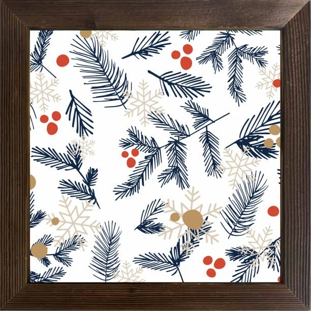 المنسوجات المنزلية الطباعة المسطحة الأمريكية المطبوعة النفط اللوحة نمط ورقة ملصق الهدايا الإبداعية الزخرفية والتجميع #2