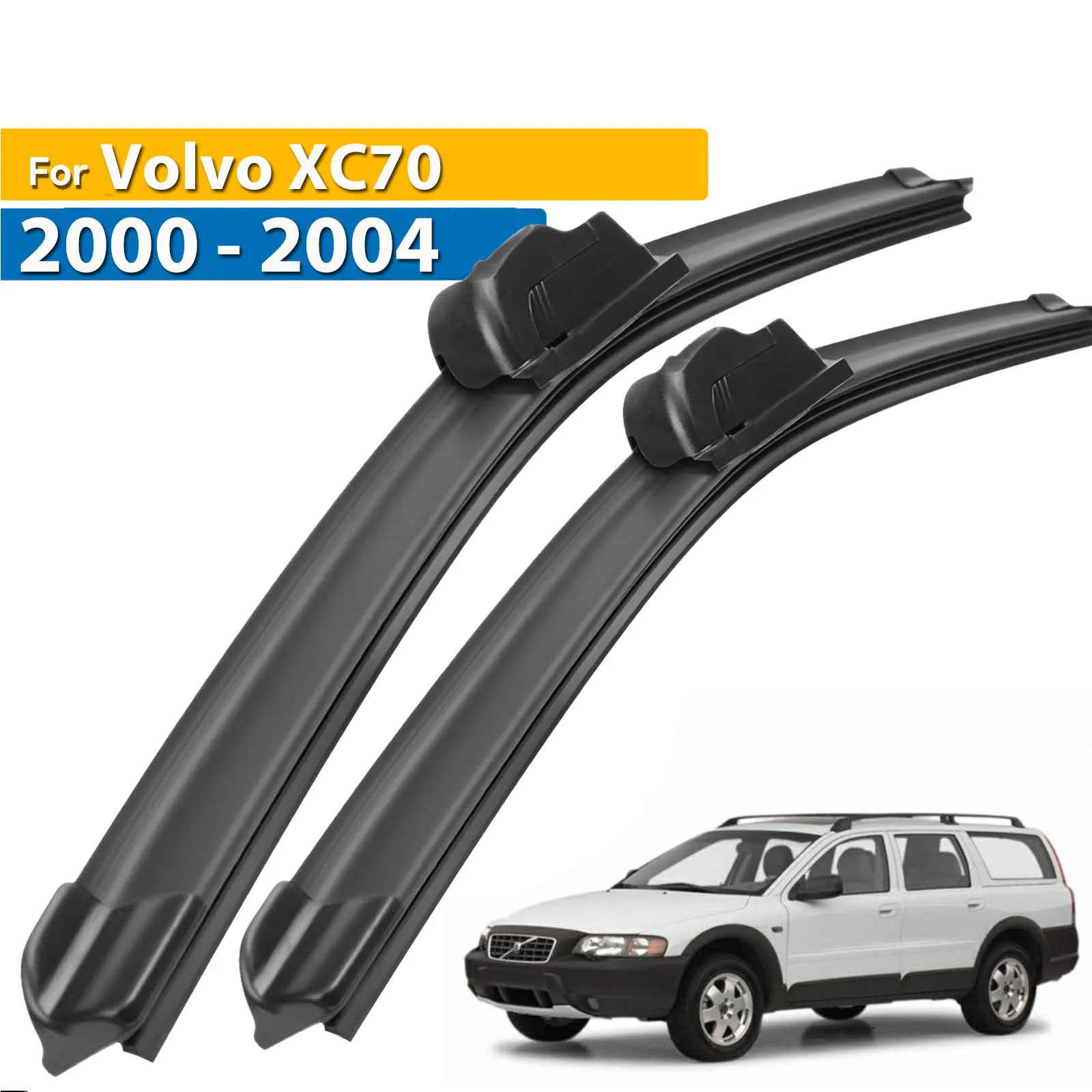 

Erick's Wiper LHD Front Wiper Blades For Volvo XC70 2000 - 2004 Windshield Windscreen Clean Window Car Rain Brushes 24"+21"