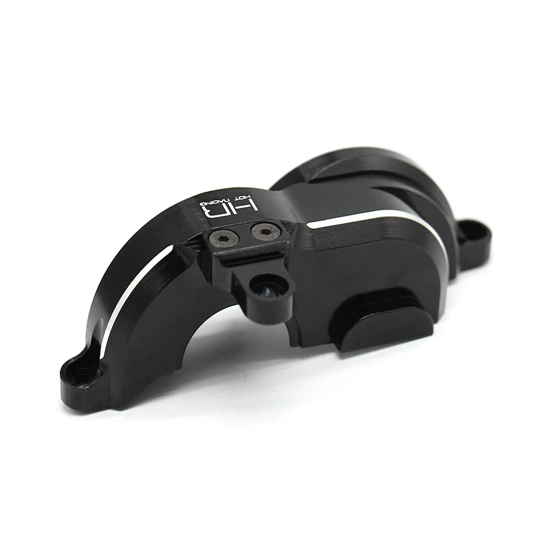 Hot Racing TRF38CX01 Black Alum Speed Run Gear Cover & Rear Chassis Brace Rep TRA8323 for 1/10 TRA 4-Tec 2.0/3.0