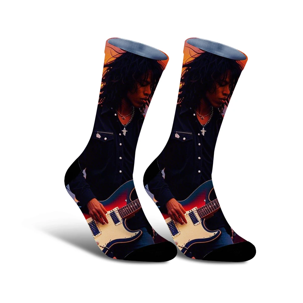 Amanti dell'equitazione, prendi le mani sulle calze che assorbono l'umidità e di lunga tenuta con motivi fantastici per fare un pronto elegante in bicicletta.