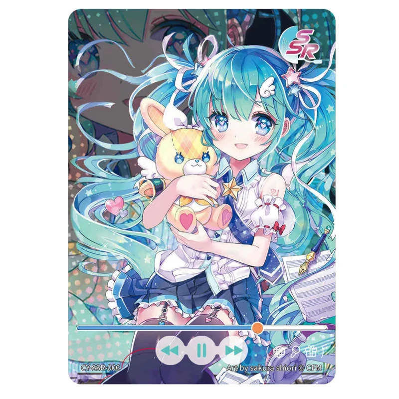 KAYOU Hatsune Miku Christmas Birthday Gift SSR-01-24 Symphony of Youth Christmas Birthday Gift Boy Anime Collection Card