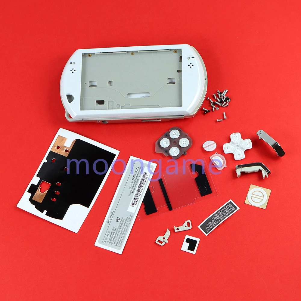 1set Full Set Housing Case For PSP Go Shell Multi-Color Complete Replacement with Buttons Kit For PSPGO
