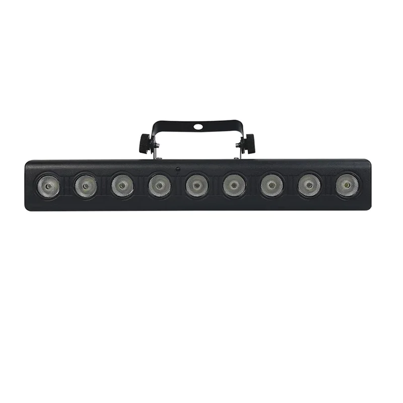 

A99E-Remote Control 9X12w RGBW 4In1 Long Strip LED Wall Washer Stage Lighting DJ Bar Strobe Lights EU Power Supply EU PLUG