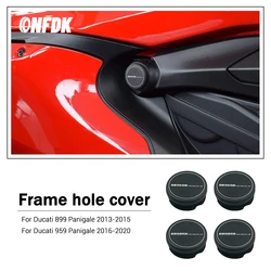 For Ducati 899 Panigale 2013-2015 959 Panigale 2016-2020 Motorcycle Frame Hole Cap Plug Decorative Cover Frame Cover Set