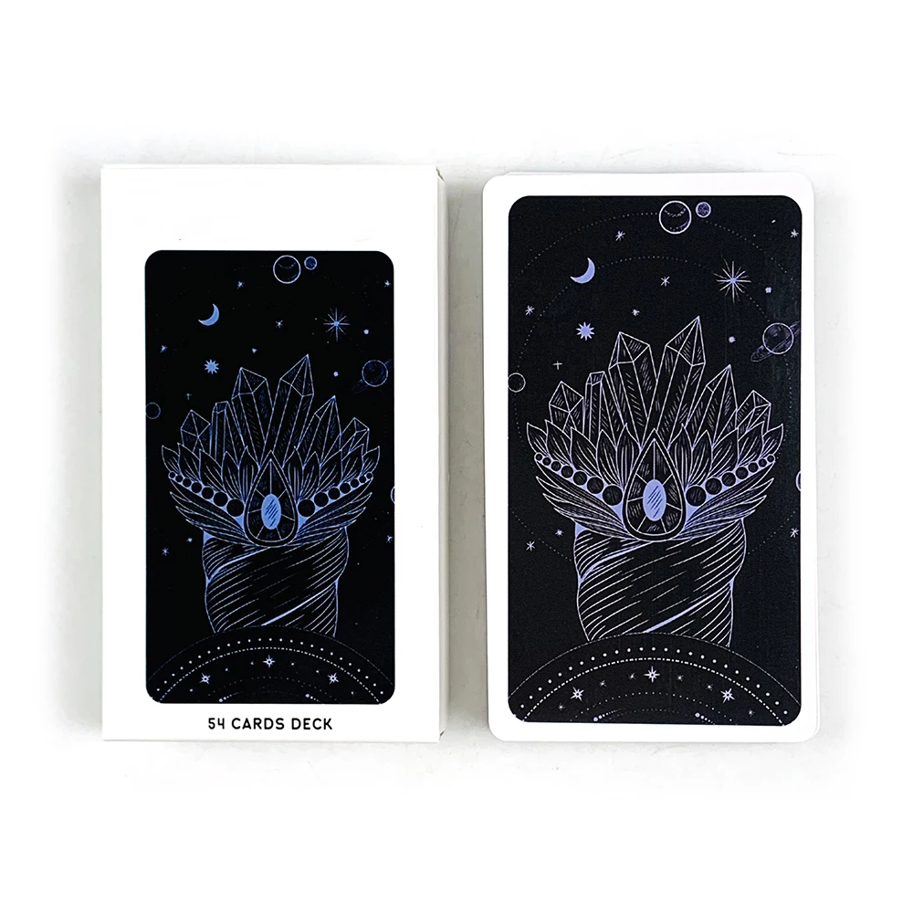 

New Oracle Cards A 54 Pcs Cards Affirmation Deck To Manifest Financial Freedom & Attract Money, Perfect For Spiritual Guidance