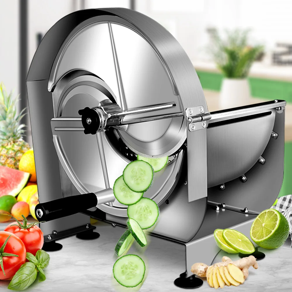 

Manual Fruit Processor Cutter Slicer Commercial Lemon Slicer Multifunctional Fruit Cutter Household Potato Fruit Artifact