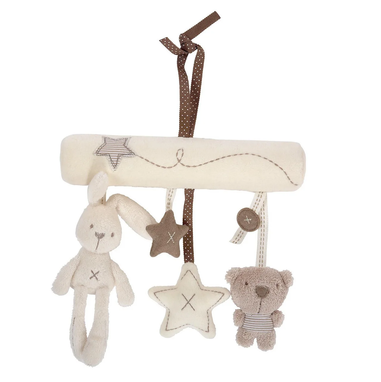 Accessoires de poussette colorés pour bébé, jouet Animal multifonctionnel, mignon, pendentif de poussette pour berceau