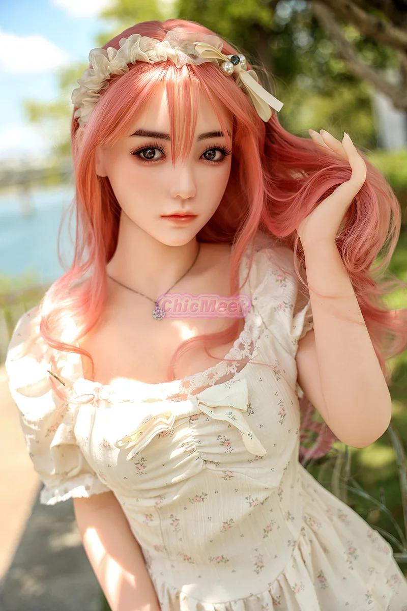 Metal Skeleton Solid Doll Pink Hair Human Size Sex Doll Soft Body Realistic Vagina Anal Oral Insertion Adult Entertainment Toy view 2