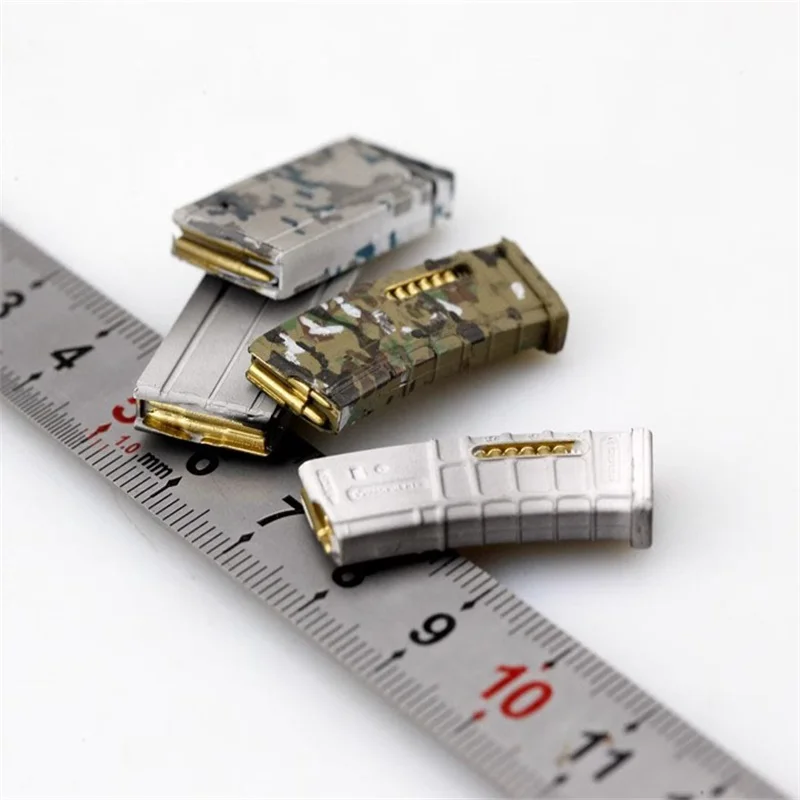 1/6 Soldier Accessories Minitimetoys MK16 17 HK416 M4 Cartridge Clip High Quality Model For 12'' Action Figure In Stock