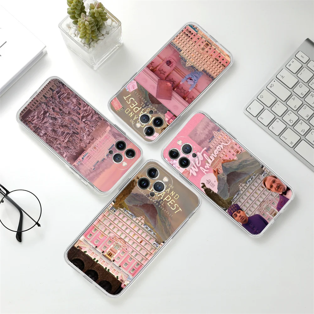 

Film The Grand Budapest Hotel Phone Case For iPhone 15 14 11 12 13 Mini Pro XS Max Cover 6 7 8 Plus X XR SE 2020 Funda Shell