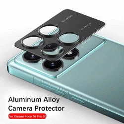 Aluminum Alloy Camera Protector Cover For Xiaomi Poco F6 Pro 5G Metal Back Lens Ring Case Cap Pocco Little F6 F 6 Pro F6Pro 5G