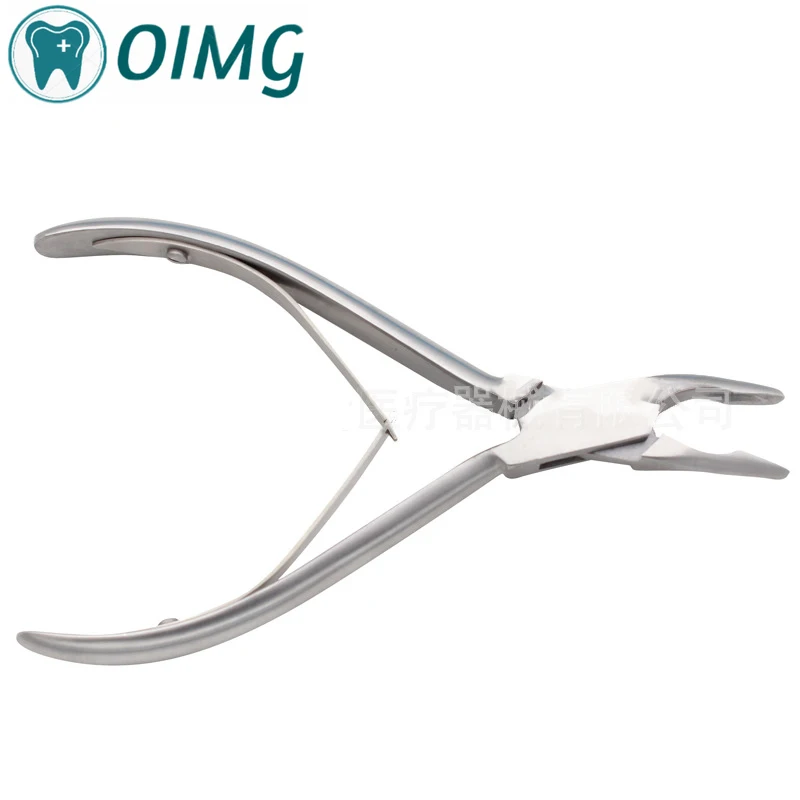 Instrumento ortodôntico dentário, Bone Rongeur Alicate, Ferramenta de cirurgia dentista, Forcep cirúrgico, Ferramenta de laboratório