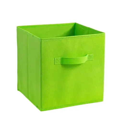 Non Woven Storage Box with Handles Foldable Fabric Storage Cube Colorful Organizer for Clothes Toys Books Shelves Closet Nursery - Image 20