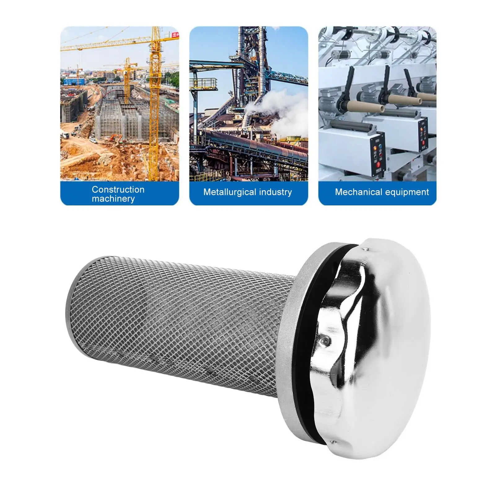 Filtro serbatoio olio idraulico Filtrazione 125μm Velocità di flusso 675Lmin per oli minerali