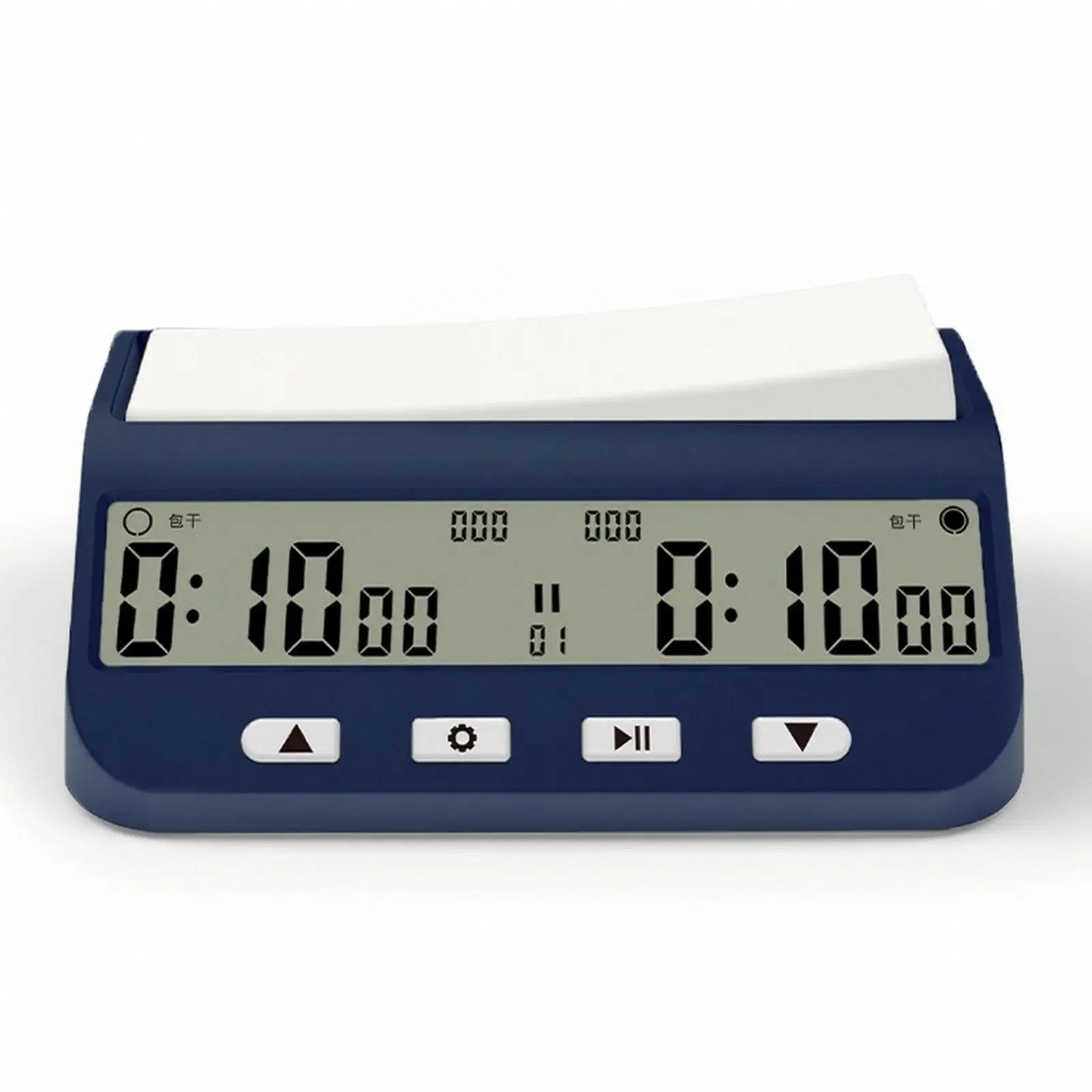 Travel Chess Timer with Move Number Setting and Memory Retention for Casual and Professional Play