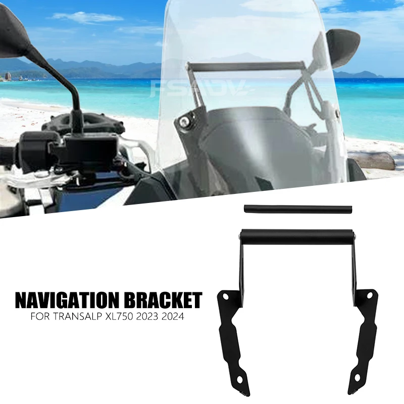 

Fit For Honda XL750 GPS Smart Phone Navigation Mount Mounting Bracket Adapter Holder XL 750 Transalp 2023 2024 2025 Motorcycle