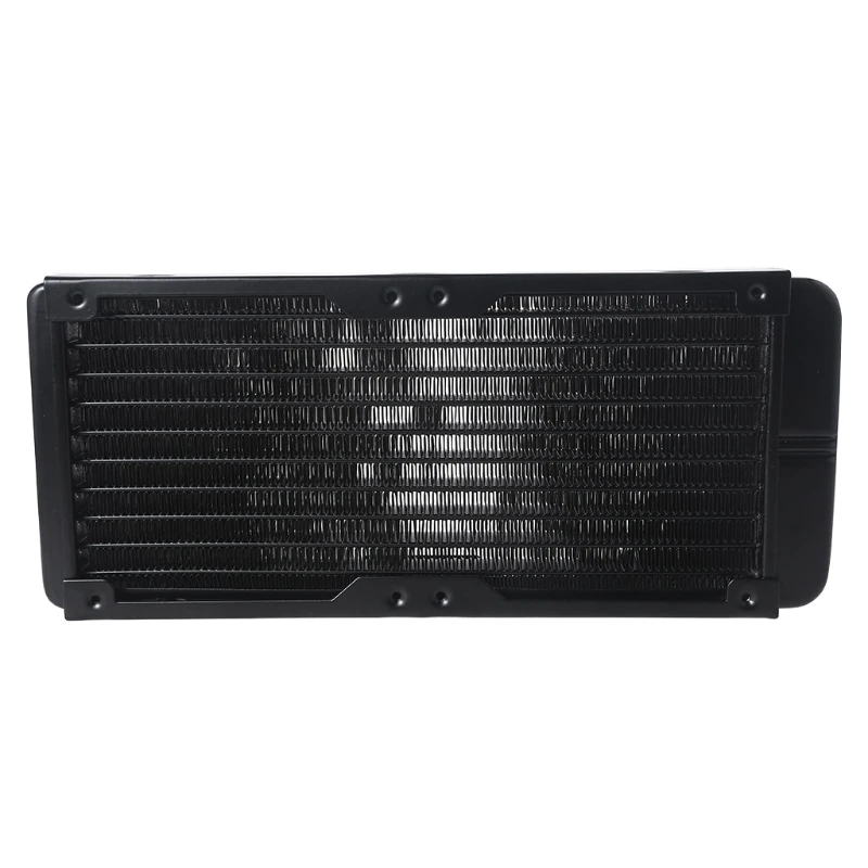 Multi-Port G1/4 Thread Aluminum Radiator 240mm For Computer Water Cooling System