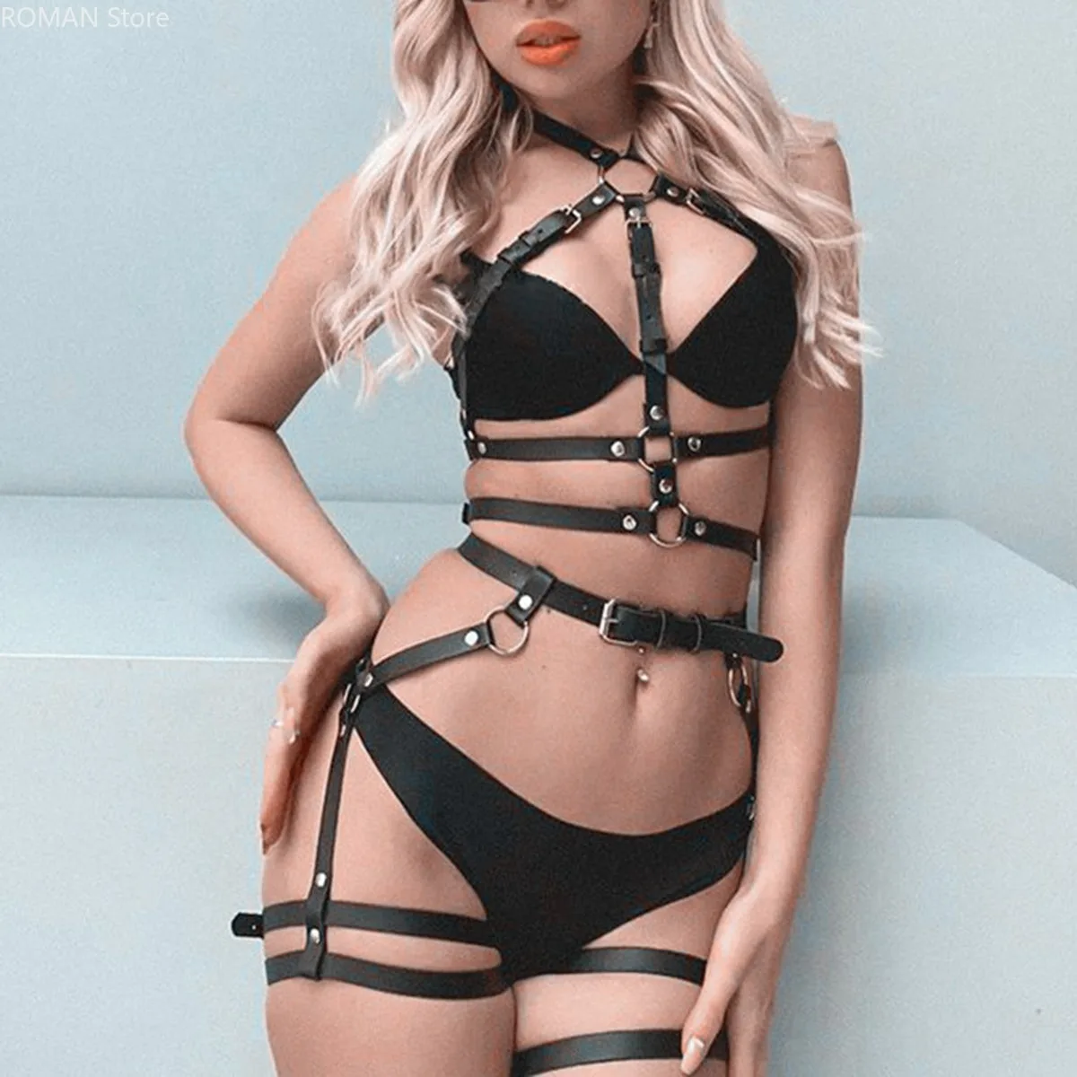 섹시한 장난감 Xxl 속박 세트 Bdsm 포르노 성인 투명 Linergie 에로틱 여성 섹시한 속옷 가랑이없는 대담한 란제리 여성