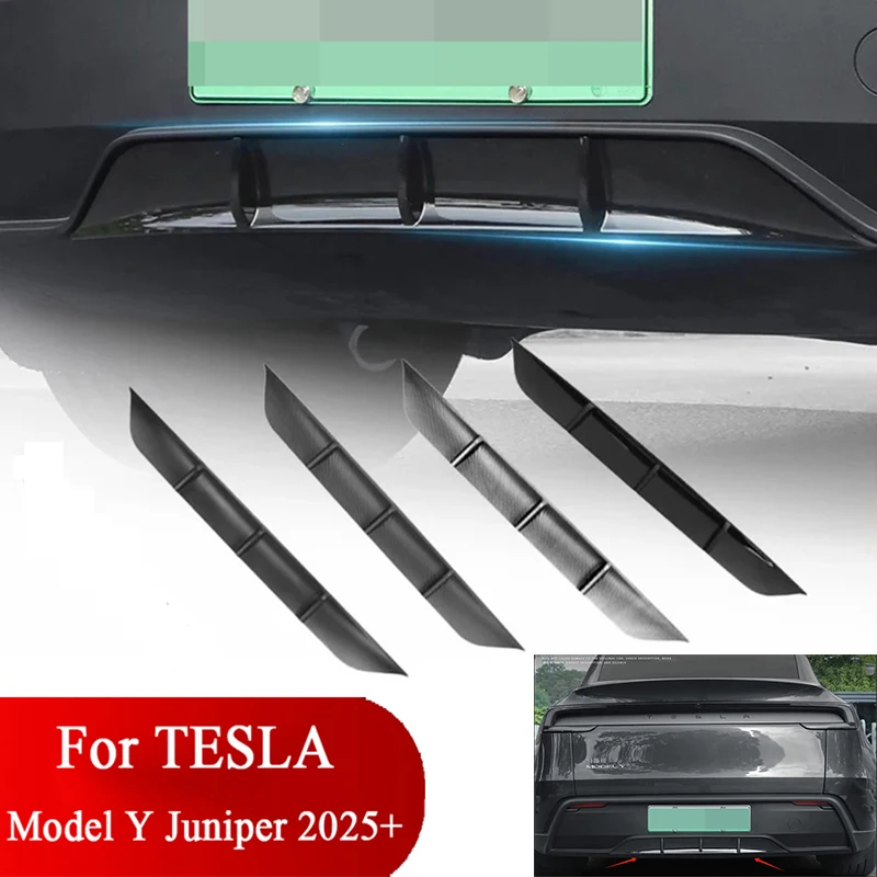 

Задний бампер, спойлер, пластина для запуска губ, диффузор для Telsa Model Y Juniper 2025 2026, без сверления, декоративные аксессуары ﻿
