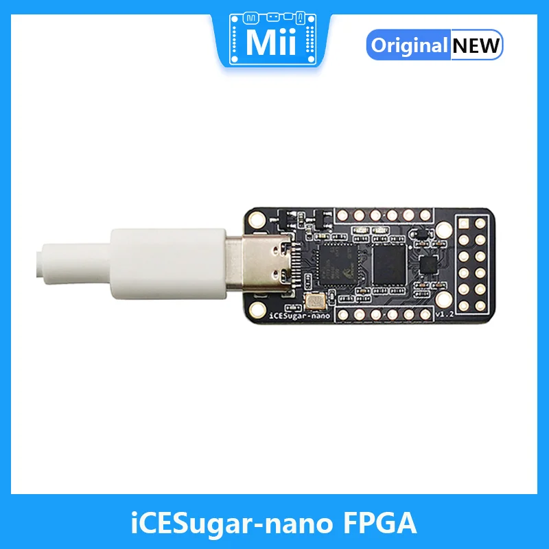 

iCESugar-nano FPGA Development Board Open Source RISC-V iCE40LP1k Standard PMOD Connector