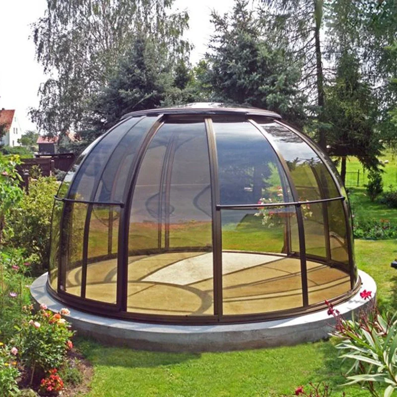 PC starry sky house outdoor sun room mobile transparent glass house