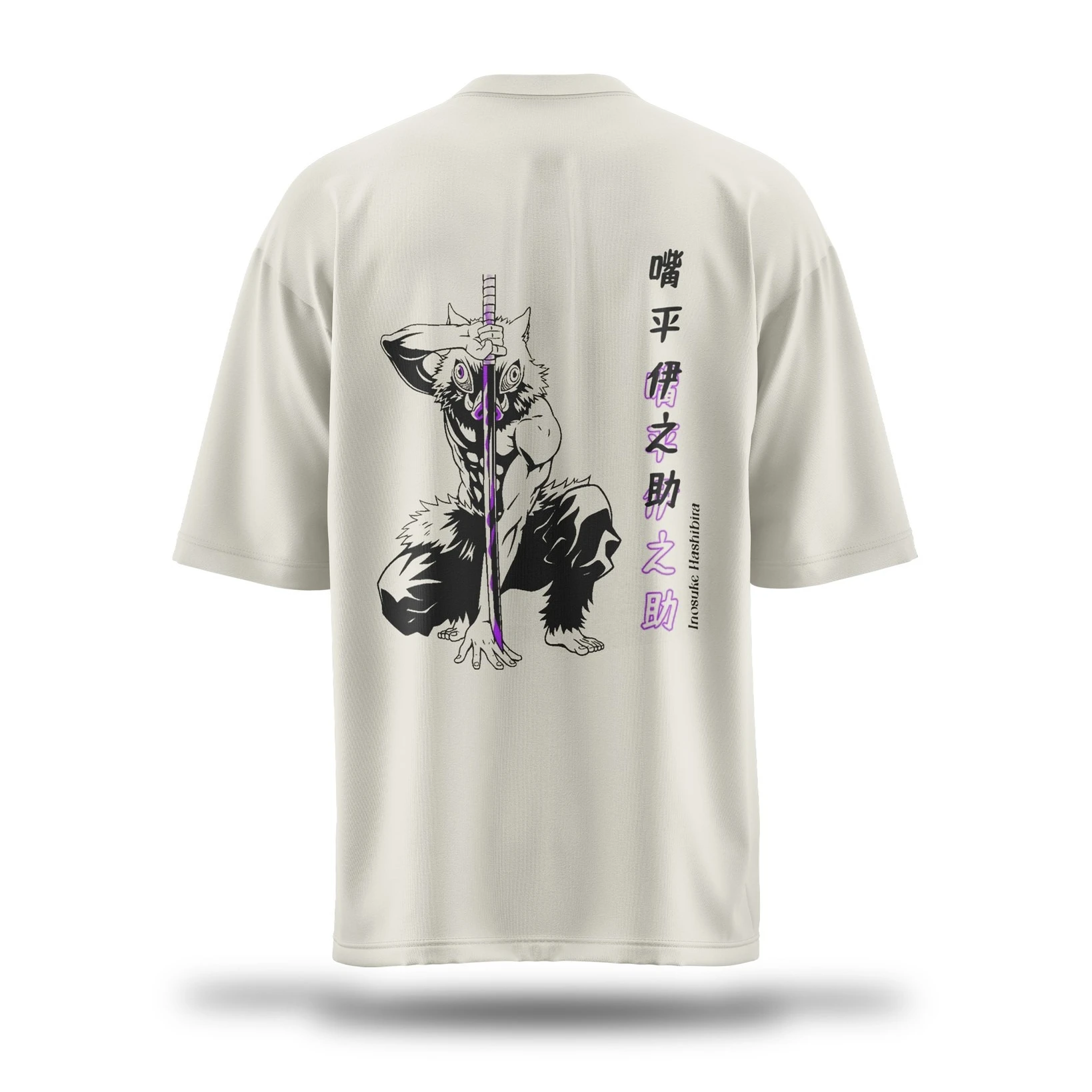 

Inosuke graphic t shirts couples oversized y2k top all cotton demon slayer short sleeve streetwear vintage t shirt men clothing