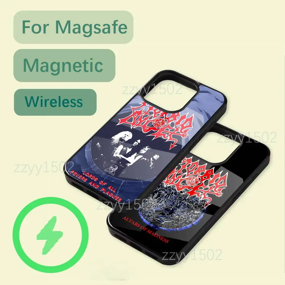 

Cool Mental Rock Morbid-Angel Phone Case For iPhone 17,16,15,14,13,12,11,Pro,Max,Plus,Mini,SE4,E Magsafe Wireless Charging