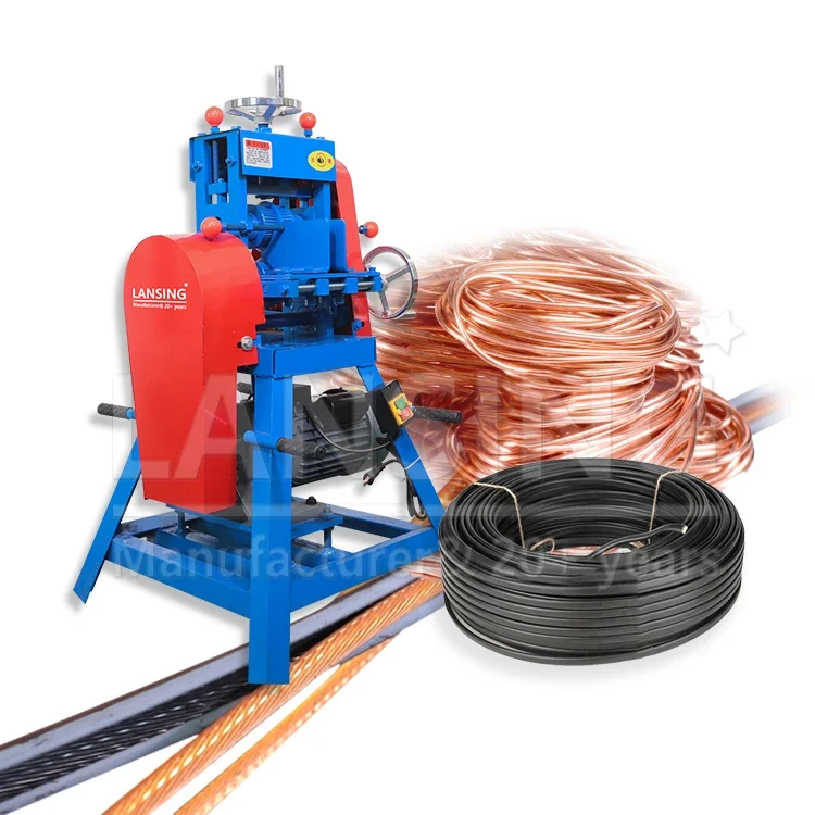 Lansing Scrap Waste Copper Wire Stripper Peeling Separating Machine/ Waste Electrical Cable Wire Stripper Recycling Machine