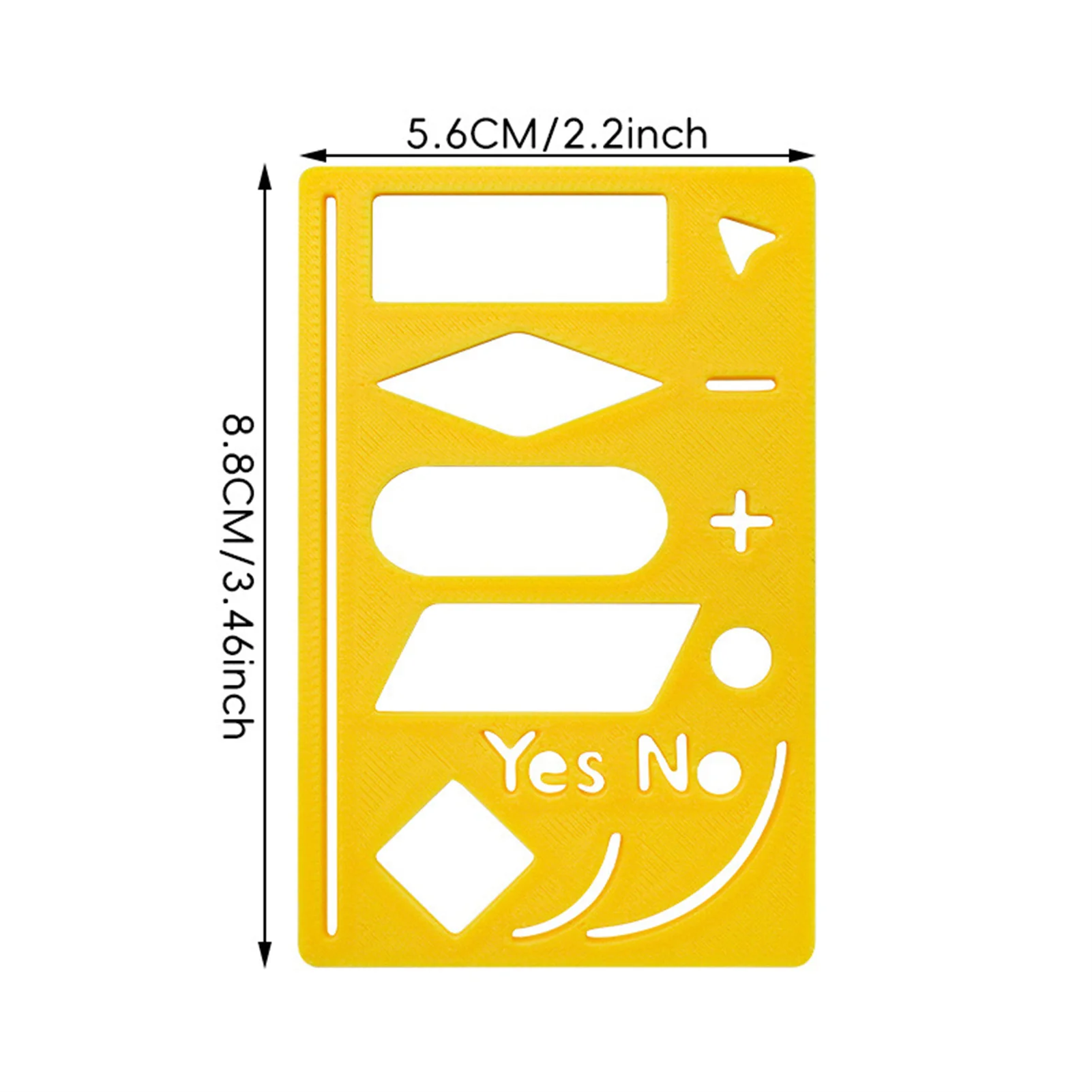 قالب مخطط التدفق استنسل مخطط التدفق قالب سجل القصاصات استنسل مع مسطرة قياس لبطاقات القصاصات اليدوية ذاتية الصنع