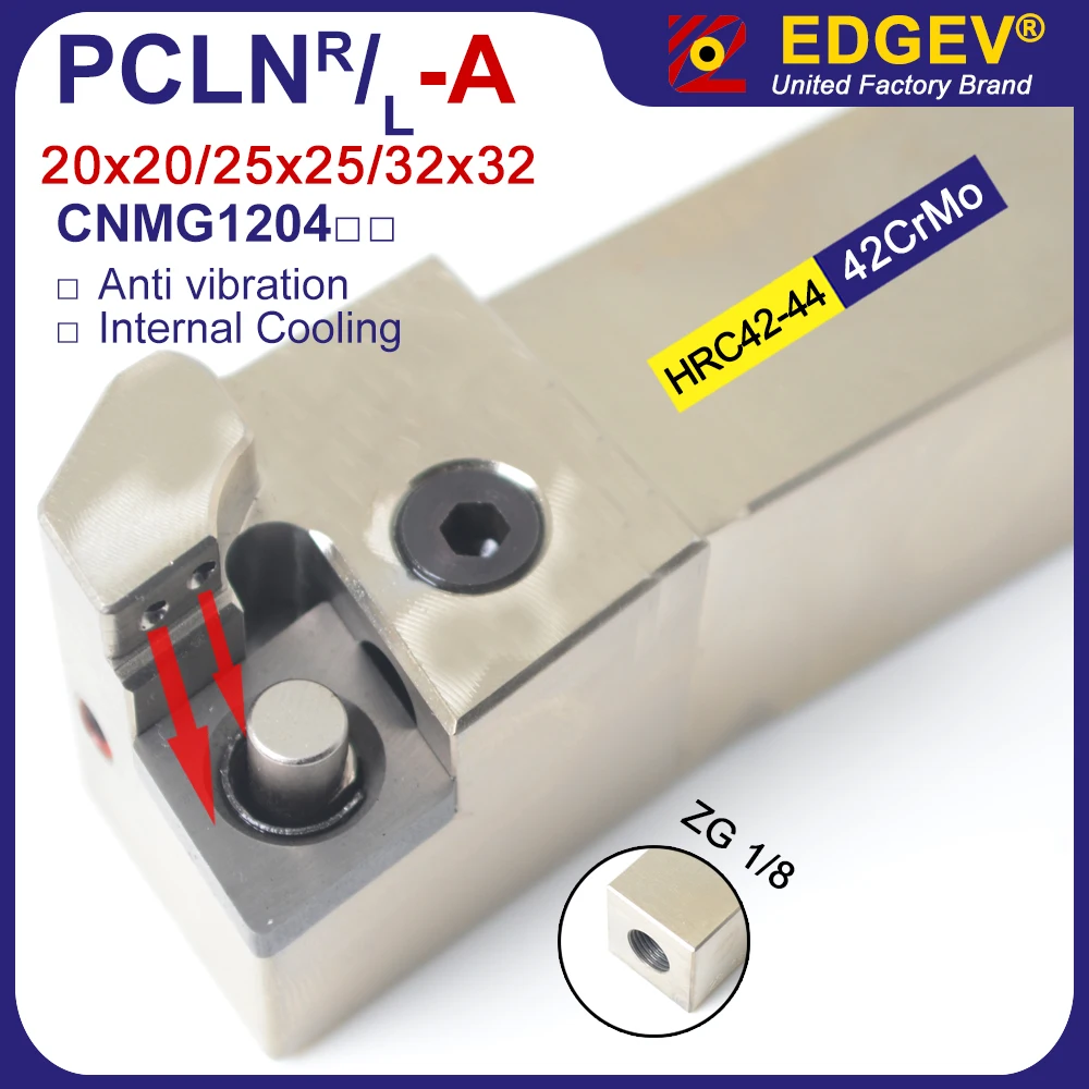

PCLNR2020K12 PCLNR2525M12 Держатель токарного инструмента с внутренним охлаждением PCLNL PCLNR 2020K12 2525M12 3232P12 Механический токарный станок Режущая планка
