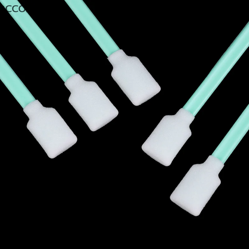 50PCS Sponge Foam Tip Cleaning Tool Printhead Print Head Clean Wide Dustfree For All InkJet UV Solvent Printer