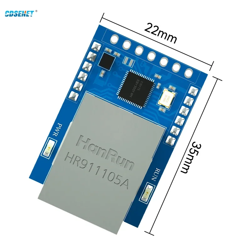 Serial to Ethernet Module TTL to RJ45 CDSENET UART NT1-B Modbus Gateway Modbus TCP TO RTU MQTT Low Power