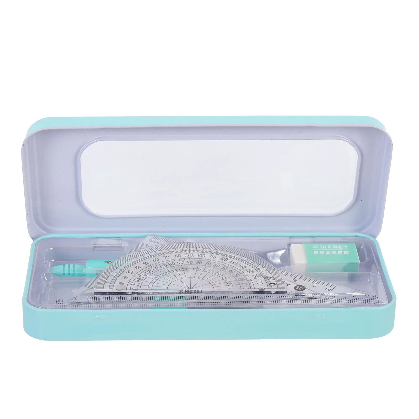 

Precision Drawing Compasses Set Office Professional Geometry Protractor School 12X25X12CM Iron Abs