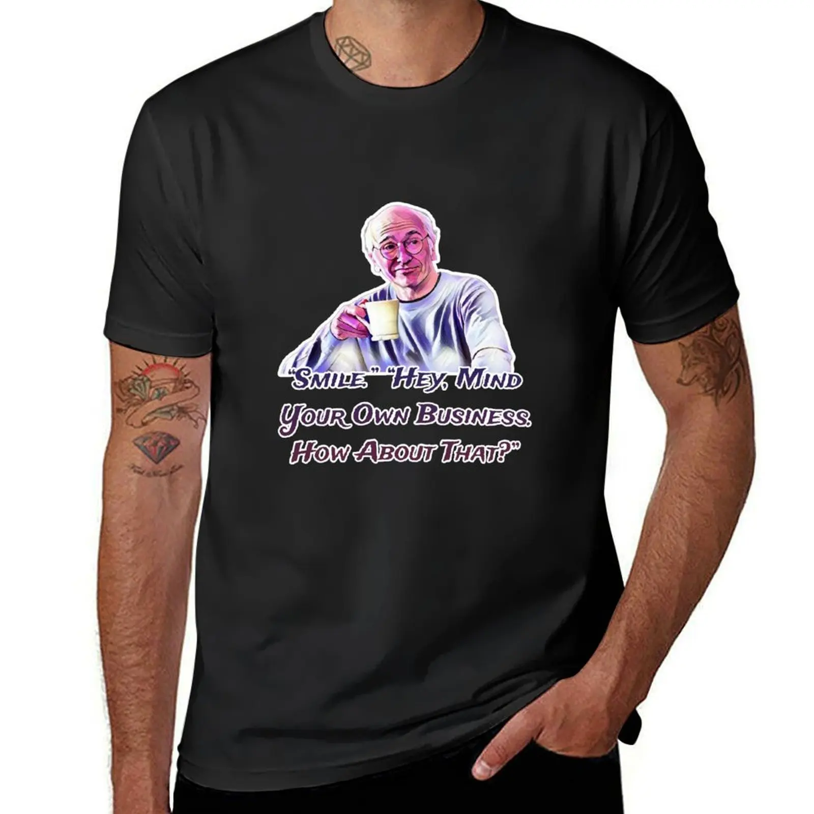 Curb Your Enthusiasm T-Shirt vintage funnys for a boy men t shirt