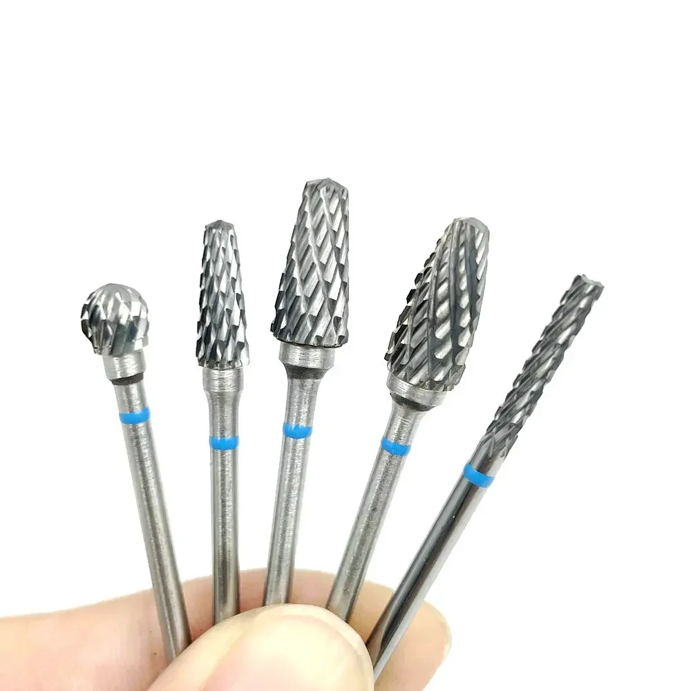 10 Cái/bộ Nha Khoa HP Hợp Kim Vonfram Bộ Nha Khoa Burs Thực Tập Thun Chất Liệu Thép 2.35Mm