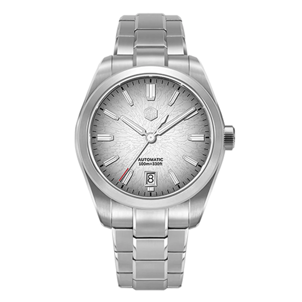 San Martin Originele GADA 36/39/42mm JianZhan Wijzerplaat Mannen Horloge Miyota 9015 Self-Wind BGW-X1 10Bar Saffier Reloj SN0144GS/X/L-3/4