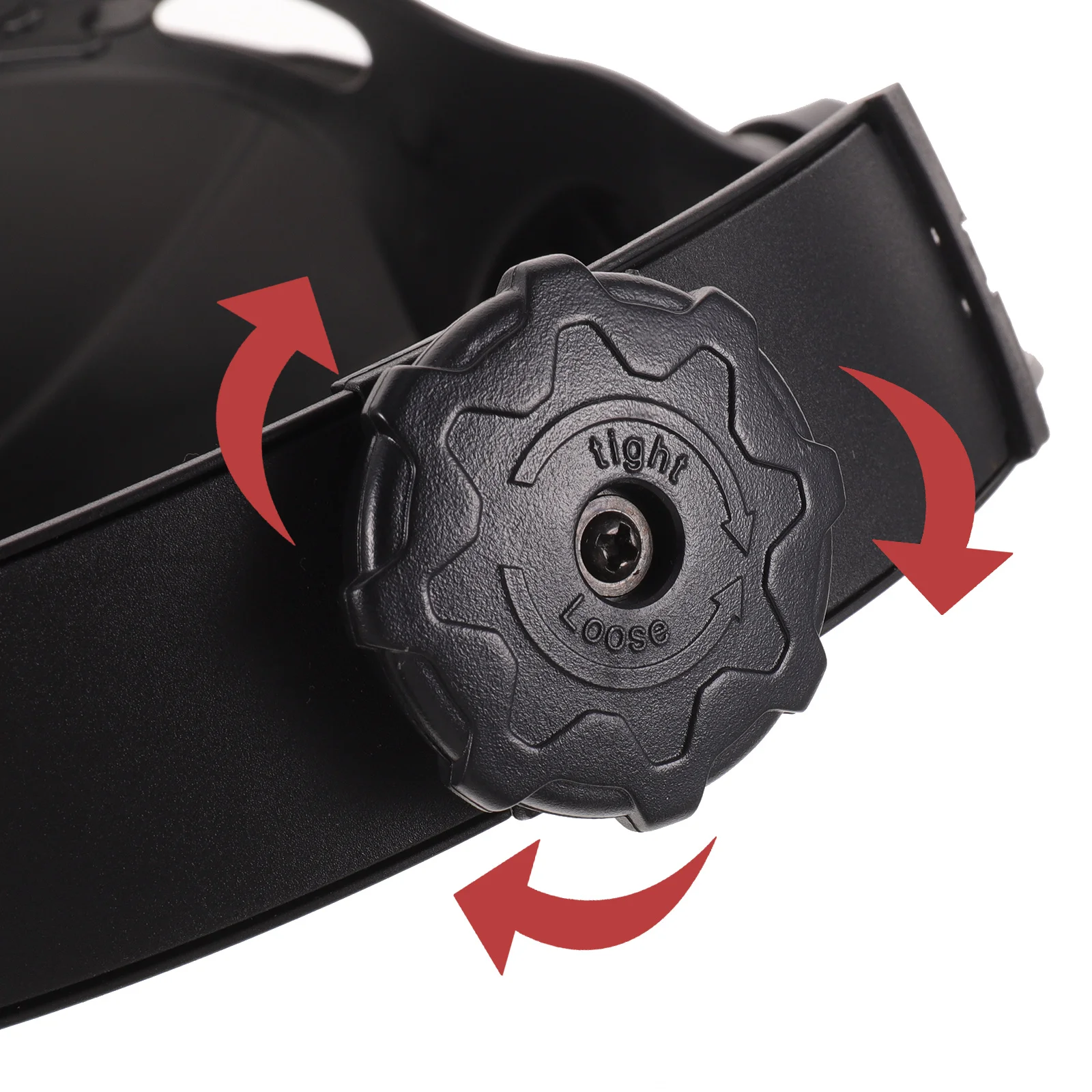 

Electric Mask High Temperature Resistant Large Transparent Lens Auto Darkening For Arc Welding Grinding Cutting Black Pc