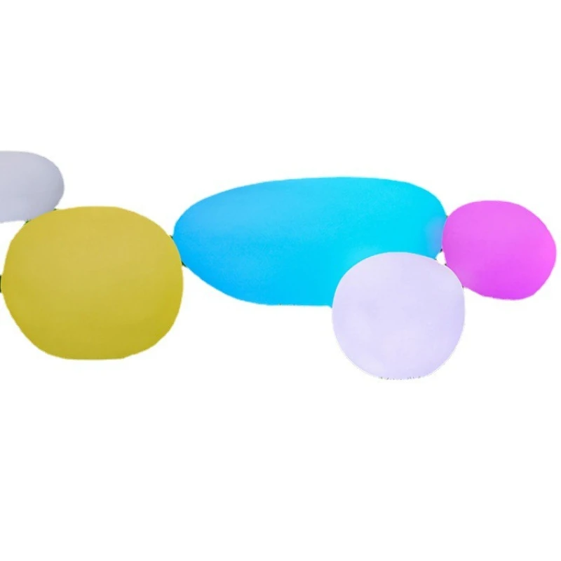 

LED stone light outdoor waterproof luminous simulation stool coffee table remote control colorful scenic decorative landscape