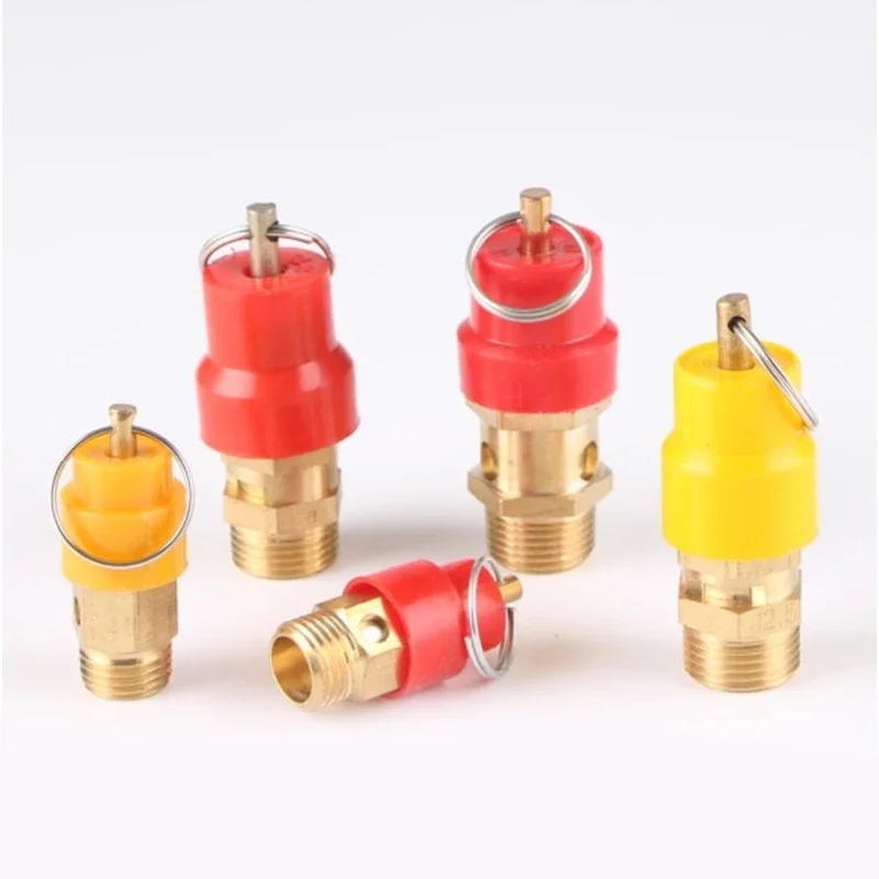 1/8" 1/4'' 3/8" 1/2" BSP 8kg Air Compressor Safety Relief Valve Pressure Release Regulator For Pressure Piping/Vessels