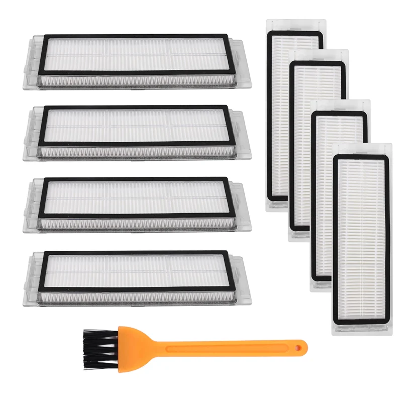 أجزاء فلتر HEPA قابلة للغسل لشاومي Roborock S5 S50 S51 S55 S5max S6 E25 E35 Max S6 Pure S6 ملحقات مرشح الفراغ