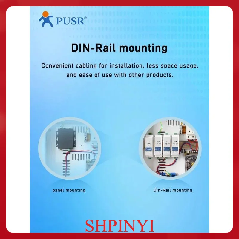 حقيقي USR-DR504-AUX Din-Rail GSM GPRS 4G LTE Modbus مودم RS485 إلى 4G مودم أستراليا/نيوزيلندا/تايوان/أمريكا اللاتينية