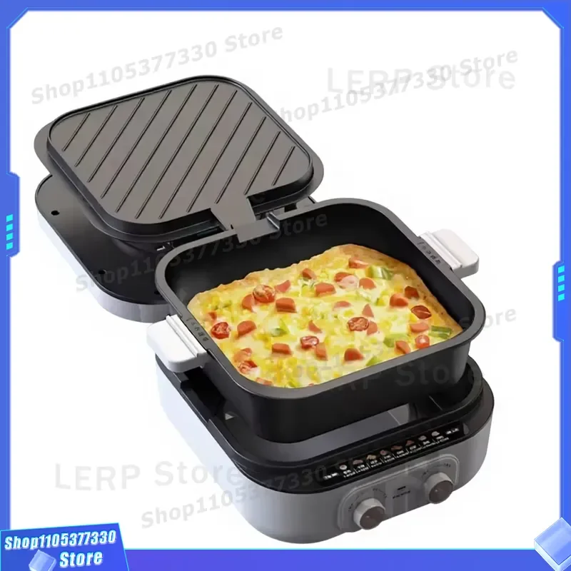 7.3kg Electric Double Sided Pancake Maker Hanging Design Commercial Cake Pan For Bakery Snack Factory Heavy Duty Heating