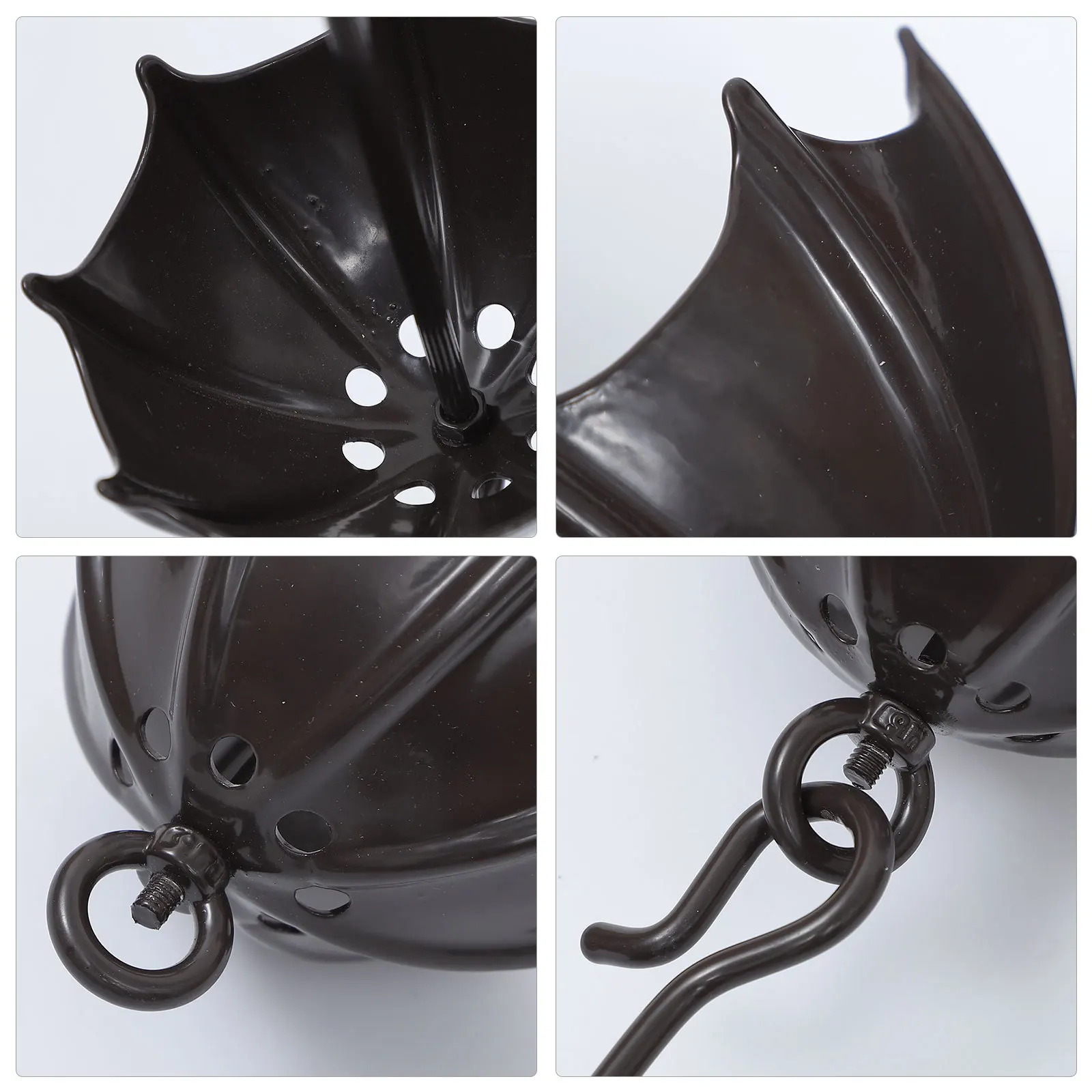 1Pcs Rain Chain Durable Aluminium Alloy Creative Gutter Downspout Balcony Outdoor Decorative Decorative Drain Chain