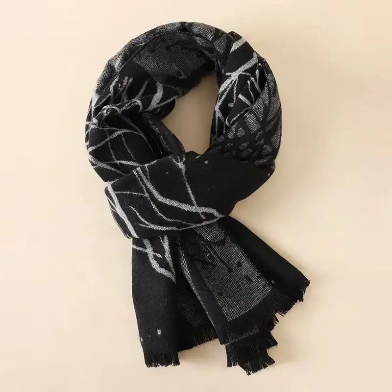Neckerchief long polar fleece for hunting thermal neck wrap cold climate outdoor male winter scarf