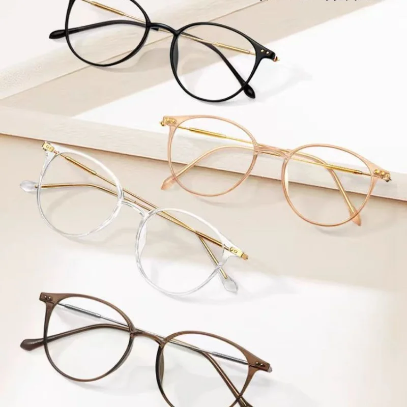 

4PCS Anti Blue Light Reading Glasses Women Men Reading Eyeglasses Ultralight Presbyopia Eyeglasses
