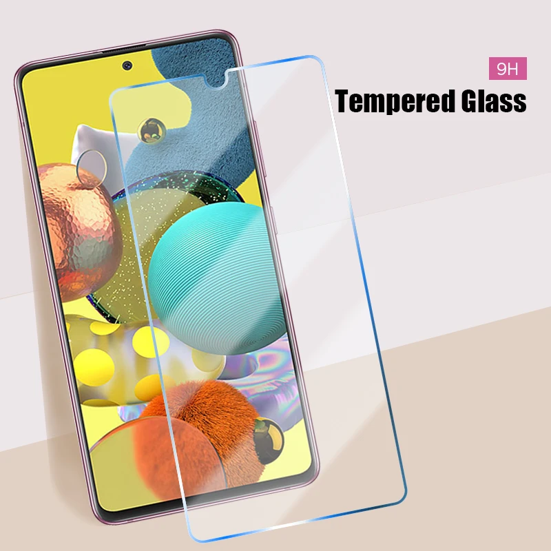 4PCS Tempered Glass For Samsung Galaxy A14 A54 A53 A13 A33 A34 A52S 5G Screen Protector For Samsung A52 A73 A21S A51 A72 Glass