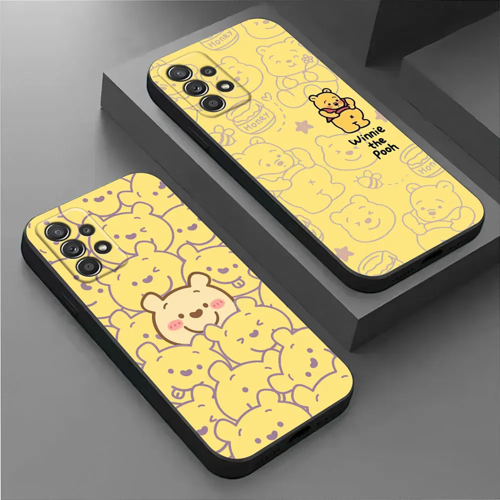 

Disney Winnie The Poohs Phone Case For Samsung Galaxy A17 A57 A37 5G A07 A55 A54 A34 A35 A25 A15 A56 A36 A26 A16 A06 Cover Shell