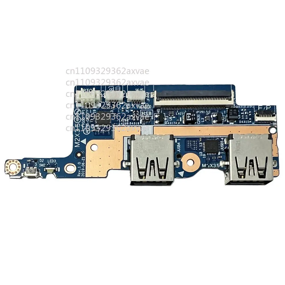 For Lenovo Yoga C740-151ML parts USB Input and output Power button Board NS-C437
